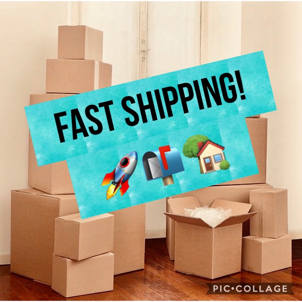 Ships out same day or following day!